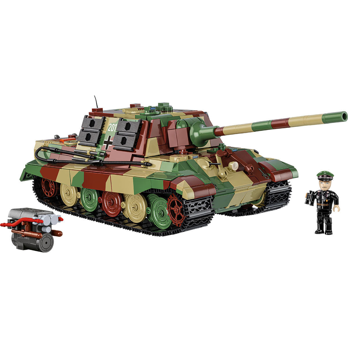 PanzerJäger Tiger Heavy Tank Destroyer Building Set - Image 5 of 6 | TheBrickTube