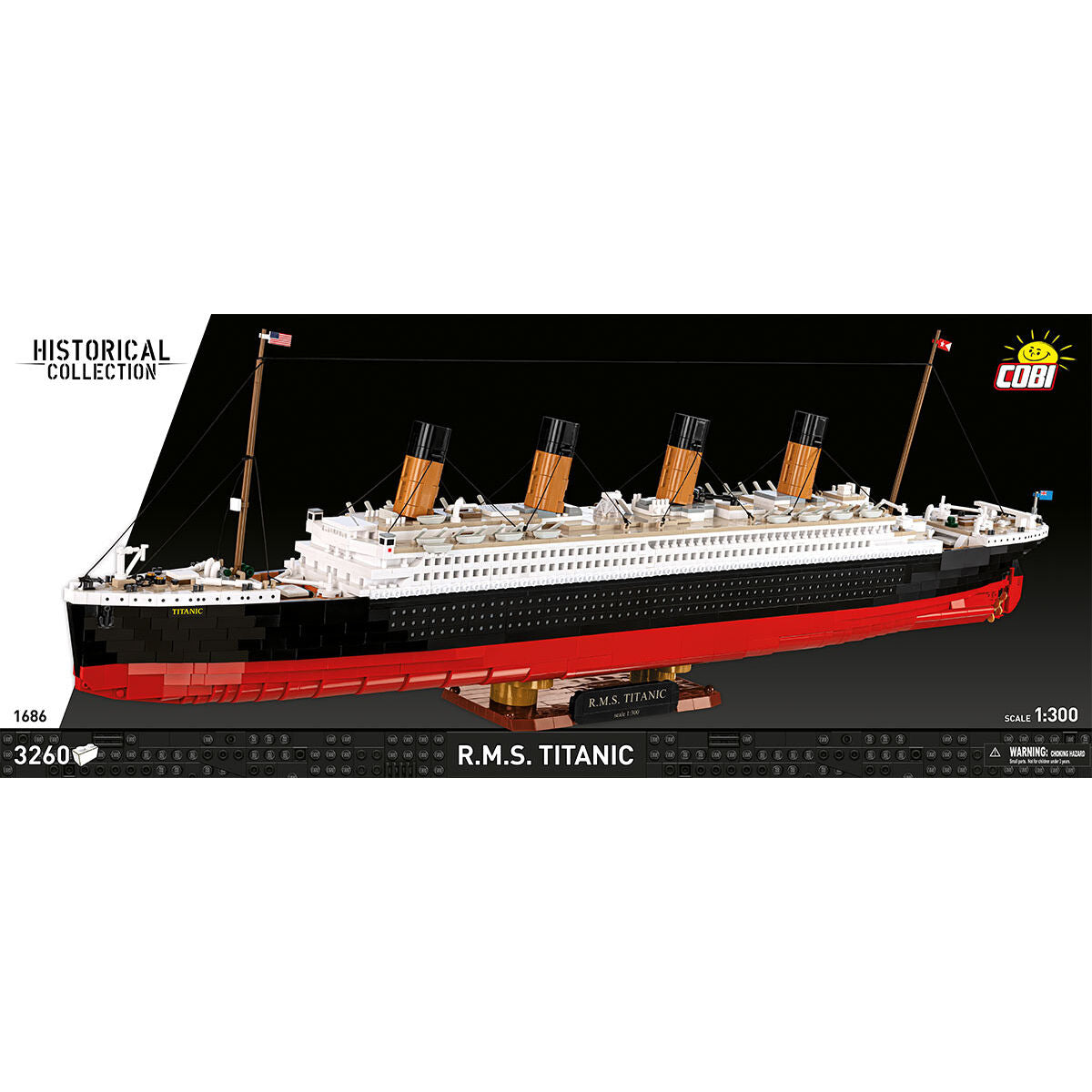 R.M.S. Titanic 1:300 Scale Building Set - Image 3 of 6 | TheBrickTube