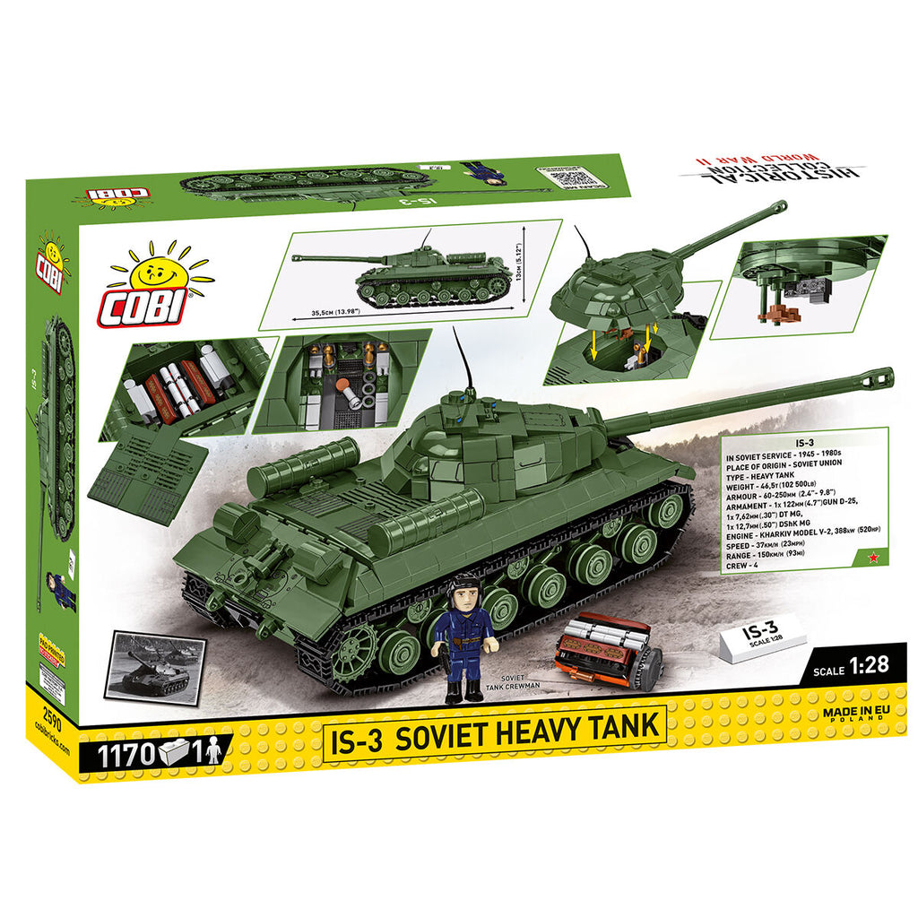 IS-3 Soviet Heavy Tank Building Set - Image 2 of 6 | TheBrickTube