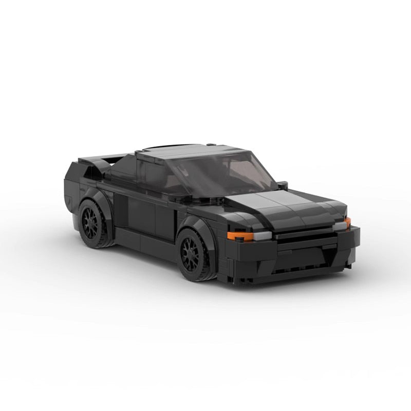 Nissan Skyline GTR R32 brick model - display view - TheBrickTube