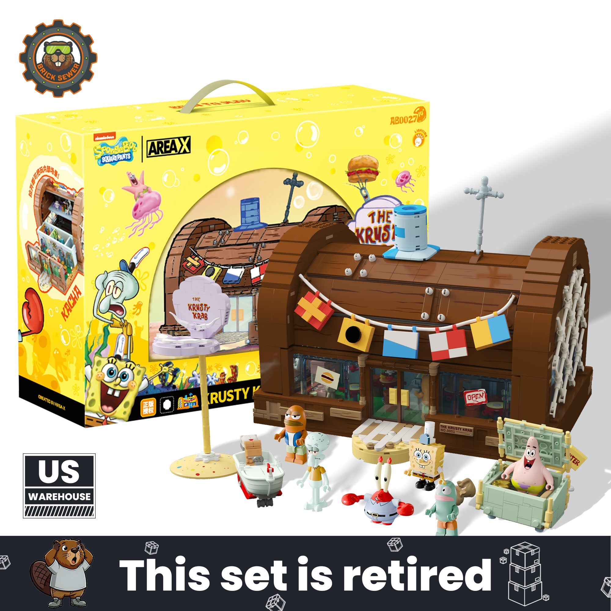 Krusty Krab 2,723pcs | Building Blocks Set - Main Image | TheBrickTube