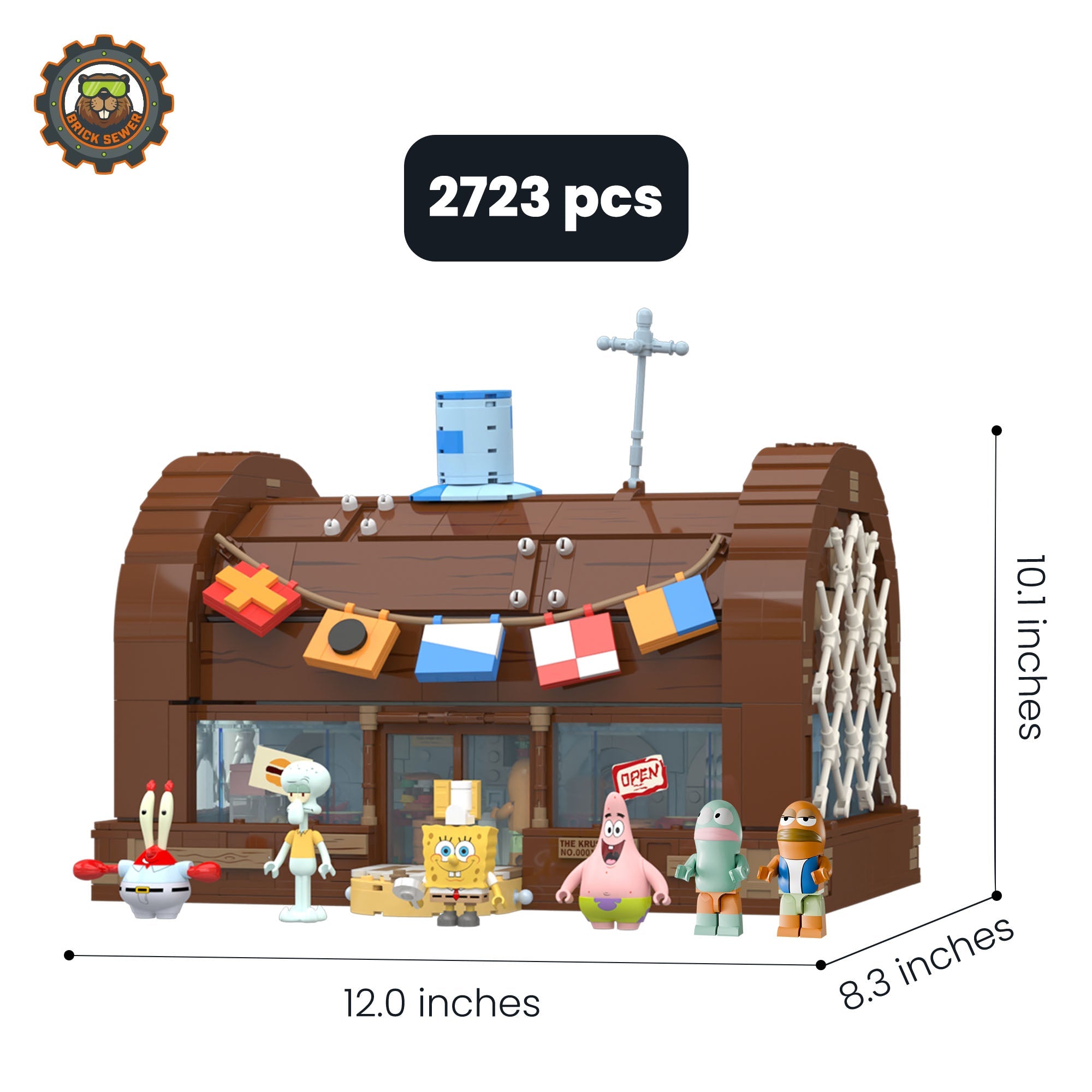 Krusty Krab 2,723pcs | Building Blocks Set - Image 3 of 12 | TheBrickTube