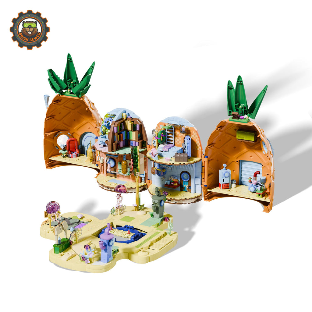 Pineapple House 2313pcs - Image 5 of 14 | TheBrickTube