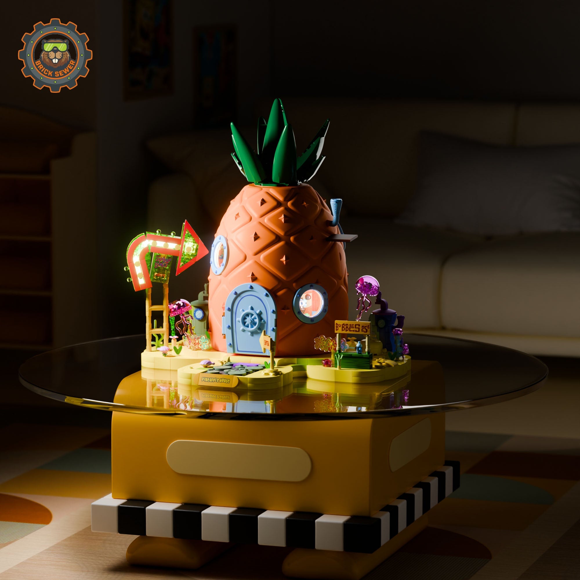 Pineapple House 2313pcs - Image 6 of 14 | TheBrickTube