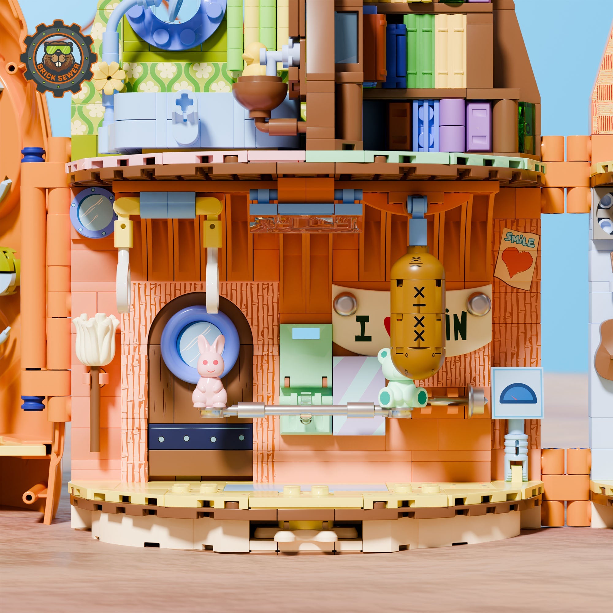 Pineapple House 2313pcs - Image 9 of 14 | TheBrickTube