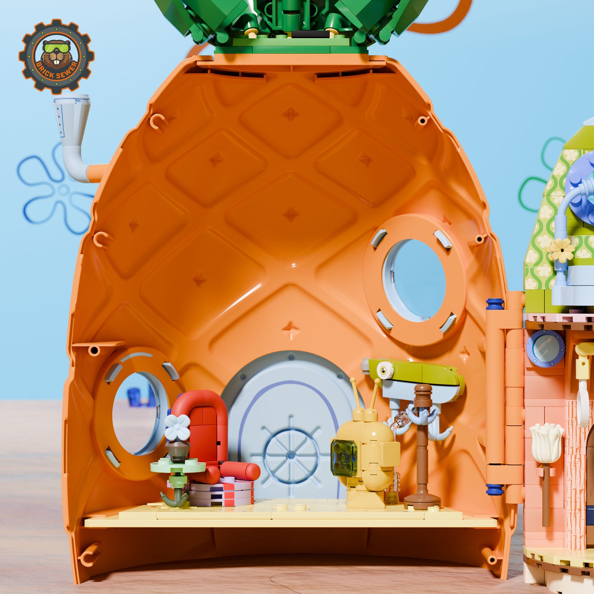 Pineapple House 2313pcs - Image 13 of 14 | TheBrickTube