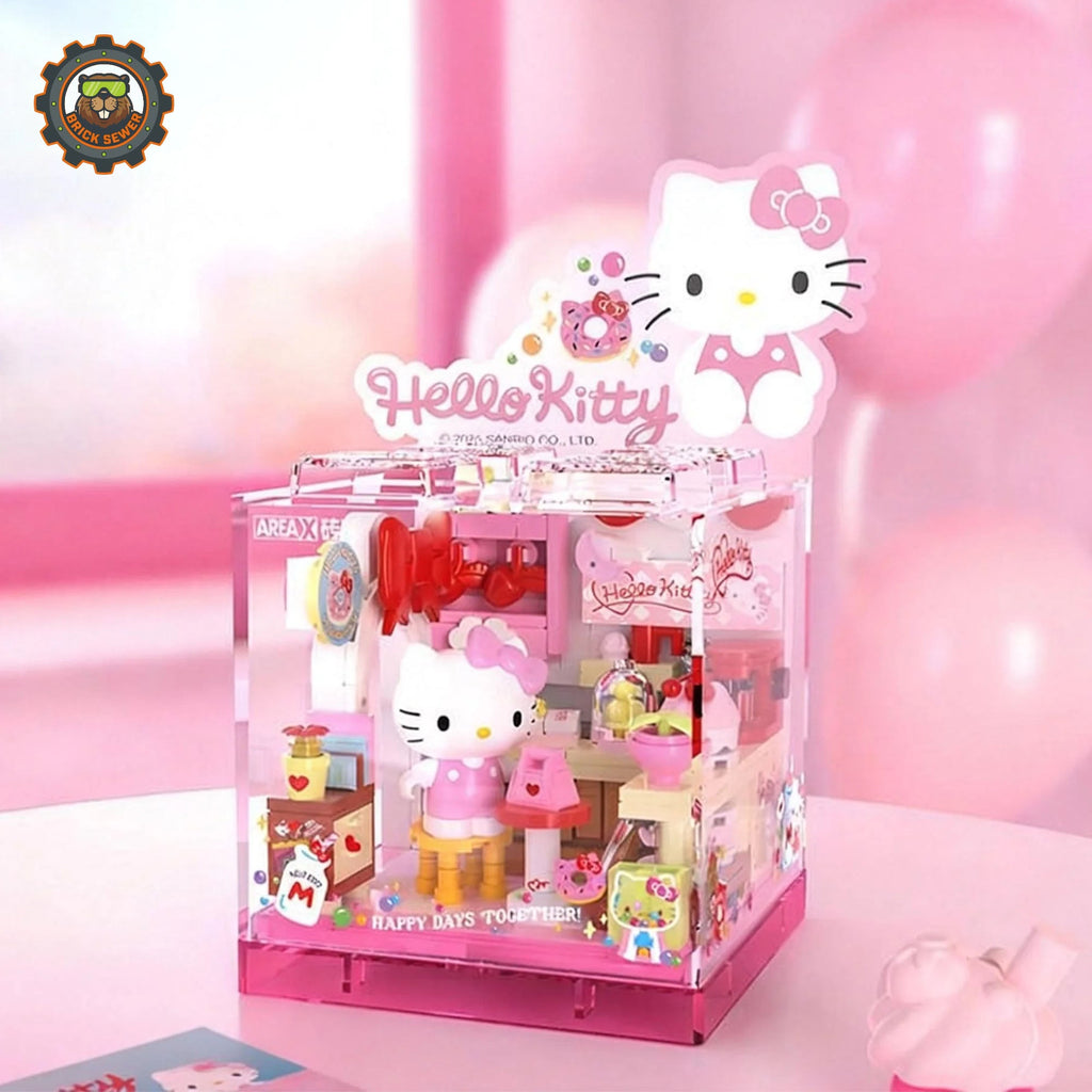 Hello Kitty's Dessert Shop 306pcs | Modular Building Blocks - Image 5 of 11 | TheBrickTube