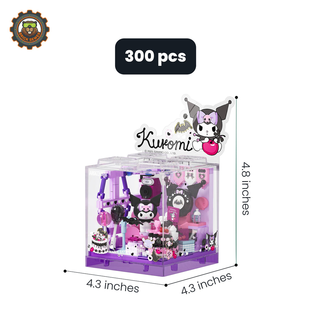 Kuromi's Party Night 300pcs | Building Blocks Set - Image 3 of 11 | TheBrickTube