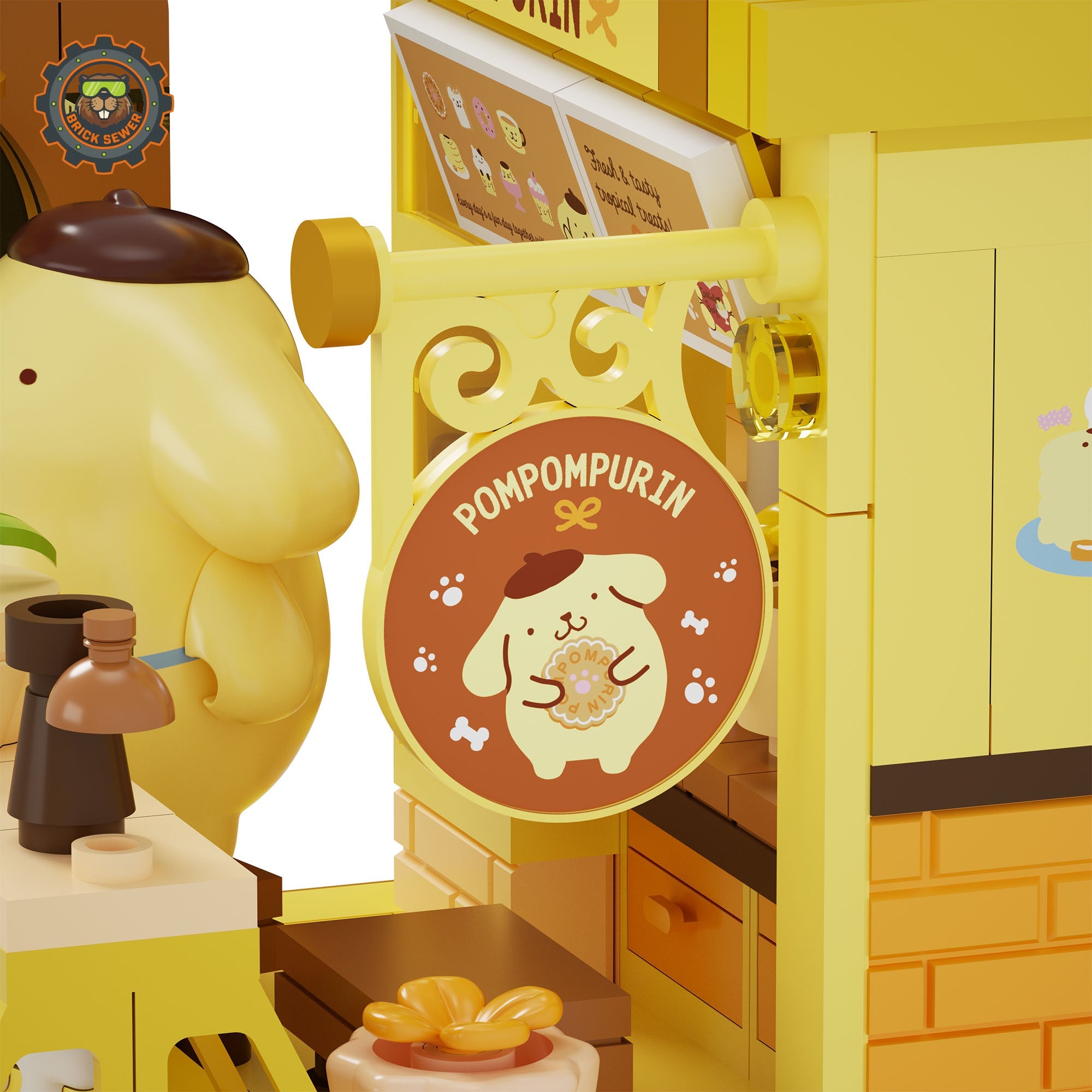Pompompurin’s Cake Shop 254pcs - Image 10 of 11 | TheBrickTube