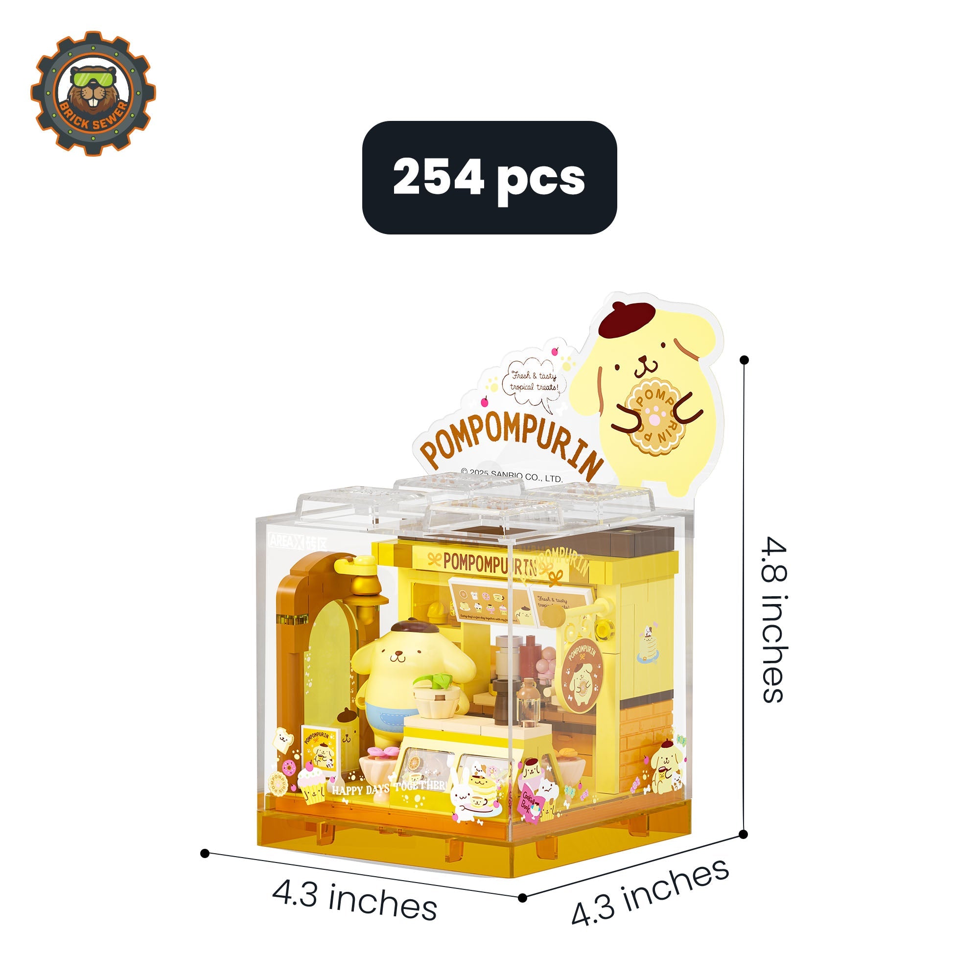 Pompompurin’s Cake Shop 254pcs - Image 3 of 11 | TheBrickTube