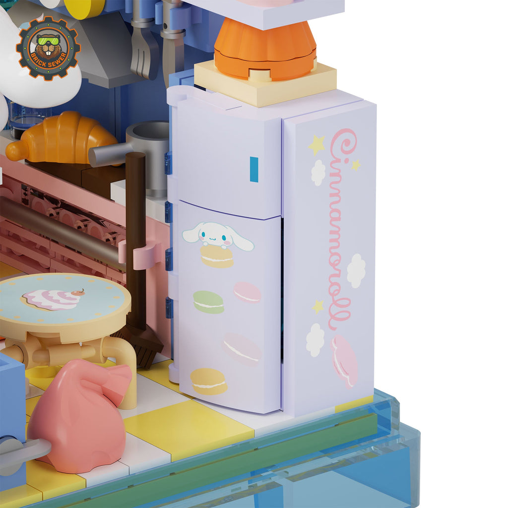 Cinnamoroll’s Bakery Corner 257pcs | Modular Building Blocks - Image 10 of 11 | TheBrickTube
