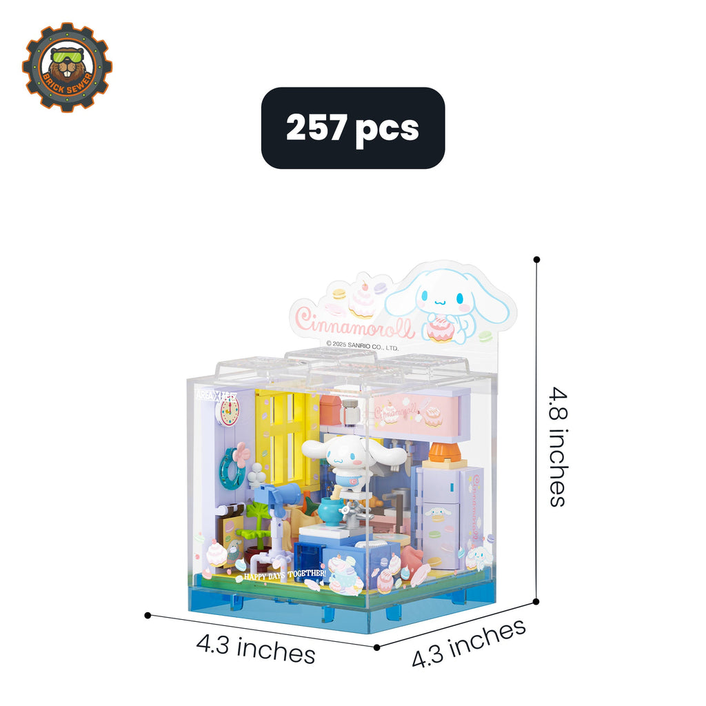 Cinnamoroll’s Bakery Corner 257pcs | Modular Building Blocks - Image 3 of 11 | TheBrickTube