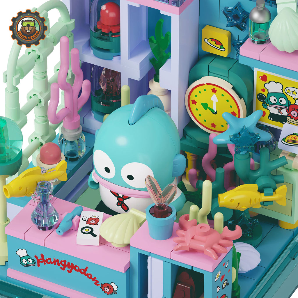 Hangyodon’s Seafood Diner 280pcs | Building Blocks Set - Image 9 of 11 | TheBrickTube