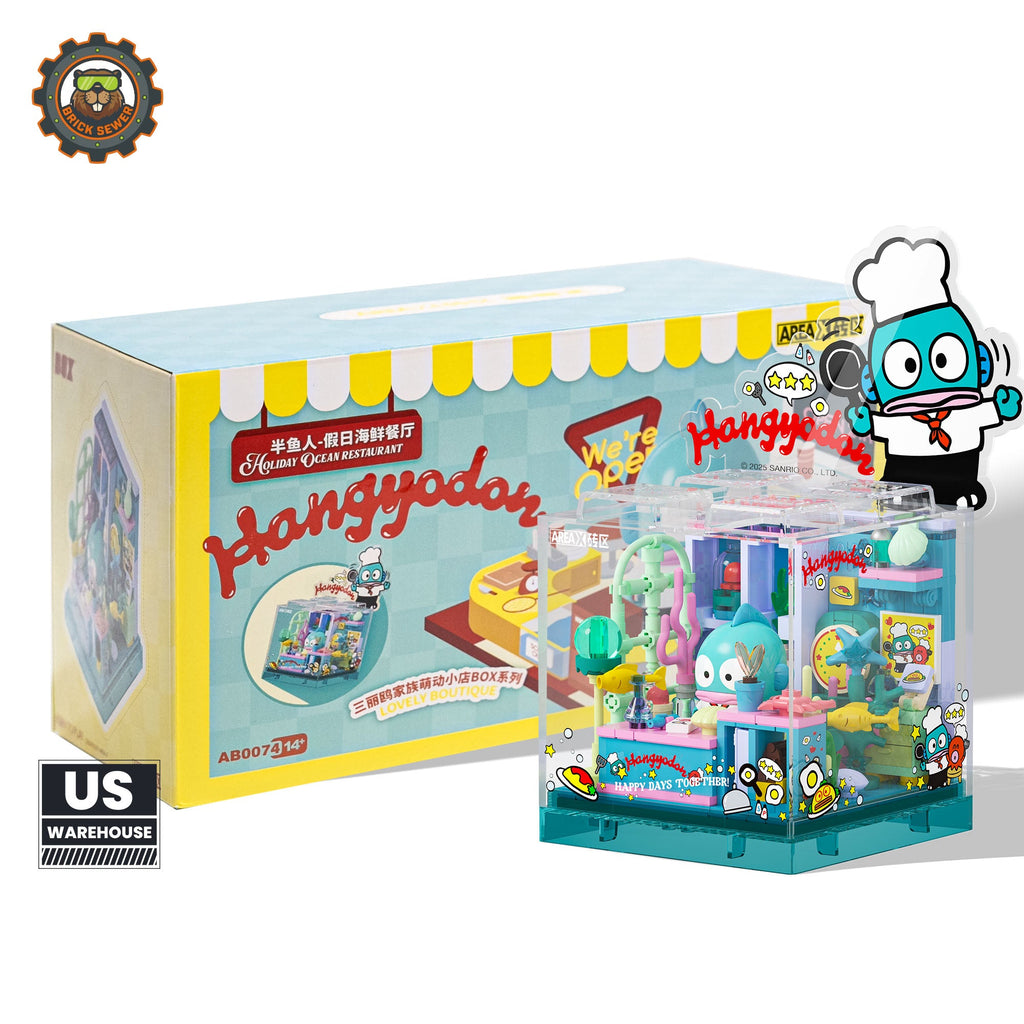 Hangyodon’s Seafood Diner 280pcs | Building Blocks Set - Main Image | TheBrickTube