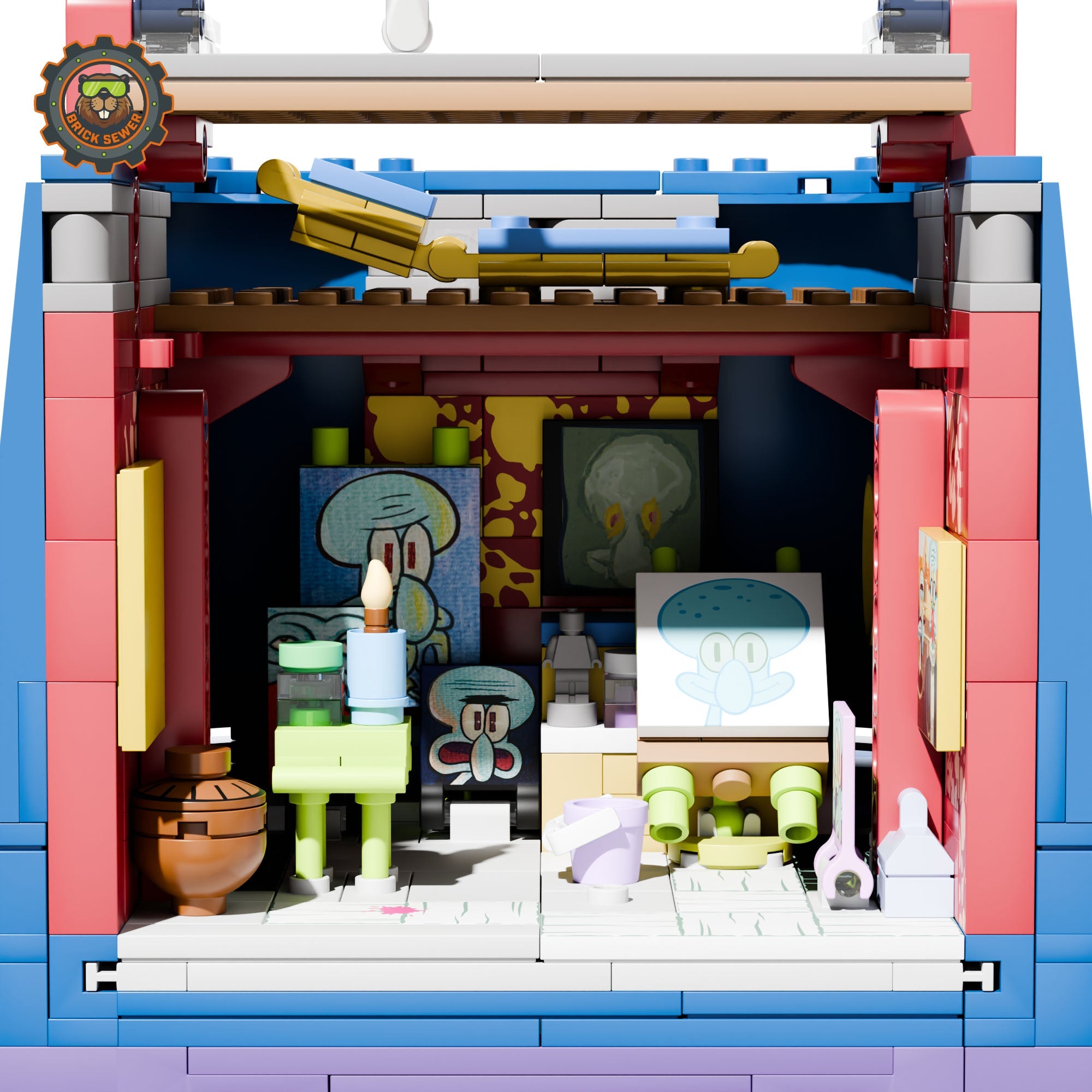 Squidward’s Stone House 1,577pcs - Image 9 of 13 | TheBrickTube