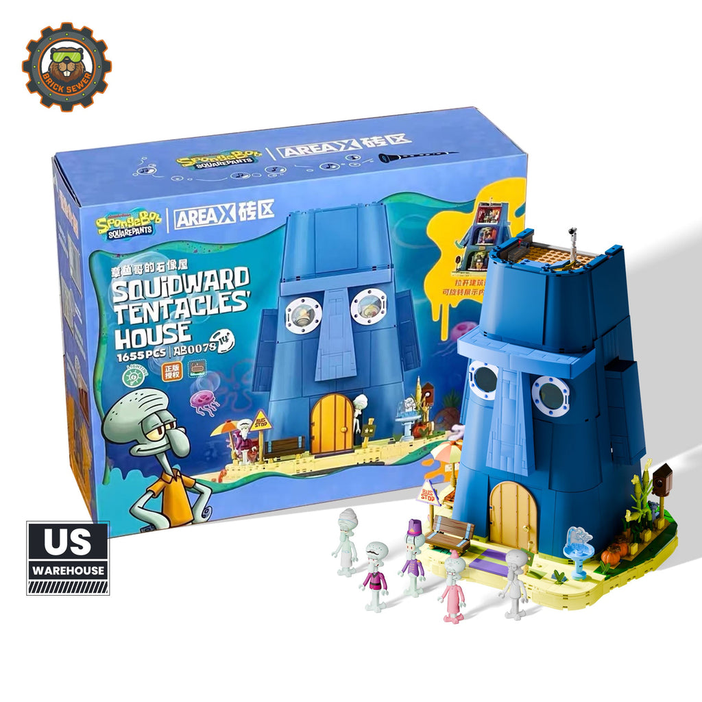 Squidward’s Stone House 1,577pcs - Main Image | TheBrickTube