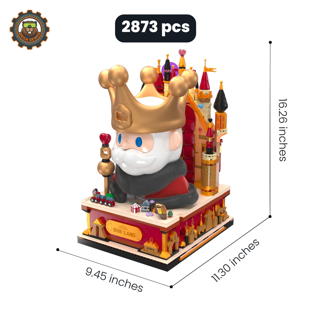 Bob Land Building Set 2873 pcs | Free Box Series Included - Image 9 of 14 | TheBrickTube