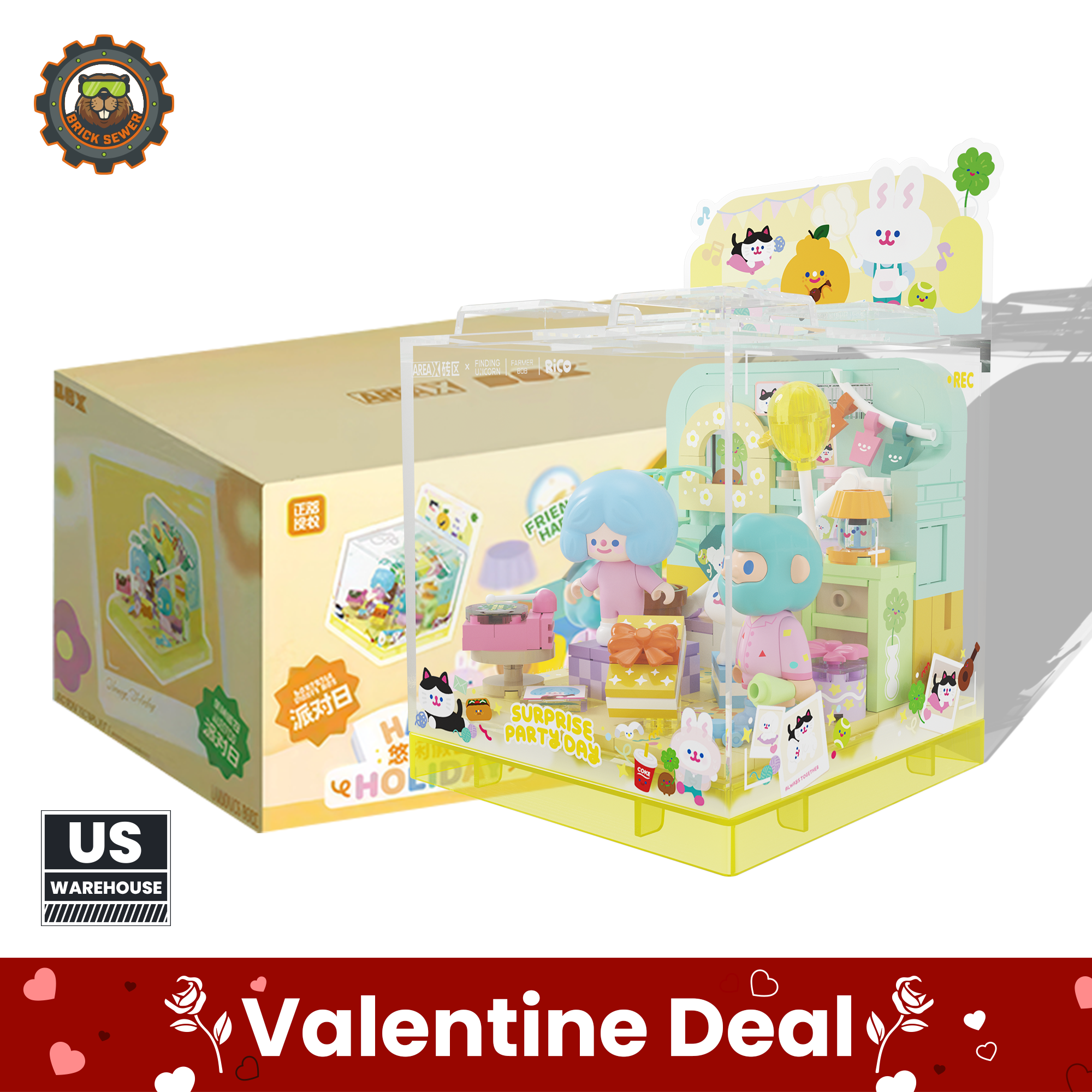 Bob Land Building Set 2873 pcs | Free Box Series Included - Image 5 of 14 | TheBrickTube