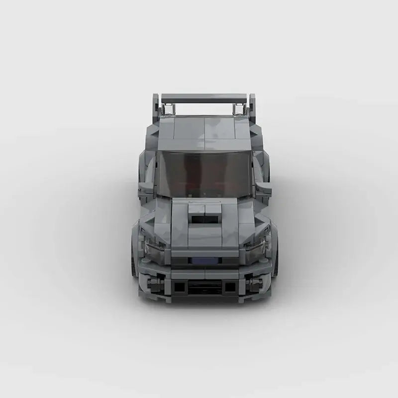 Subaru Impreza WRX STI brick model - display view - TheBrickTube