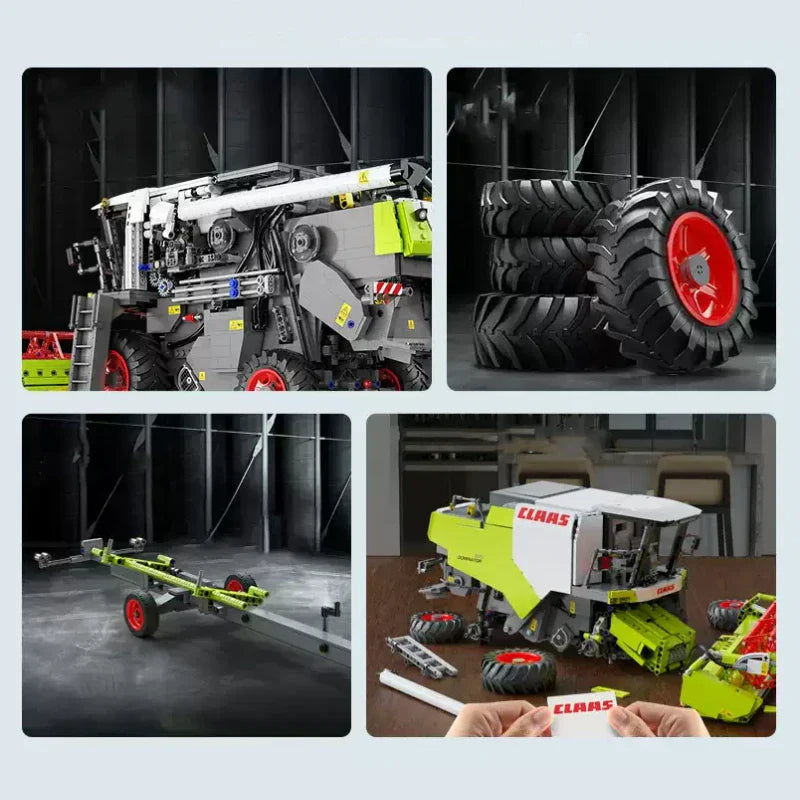C61508 CLAAS Dominator 370 Harvester 1:17 Technic | Building Blocks Set - Image 6 of 6 | TheBrickTube