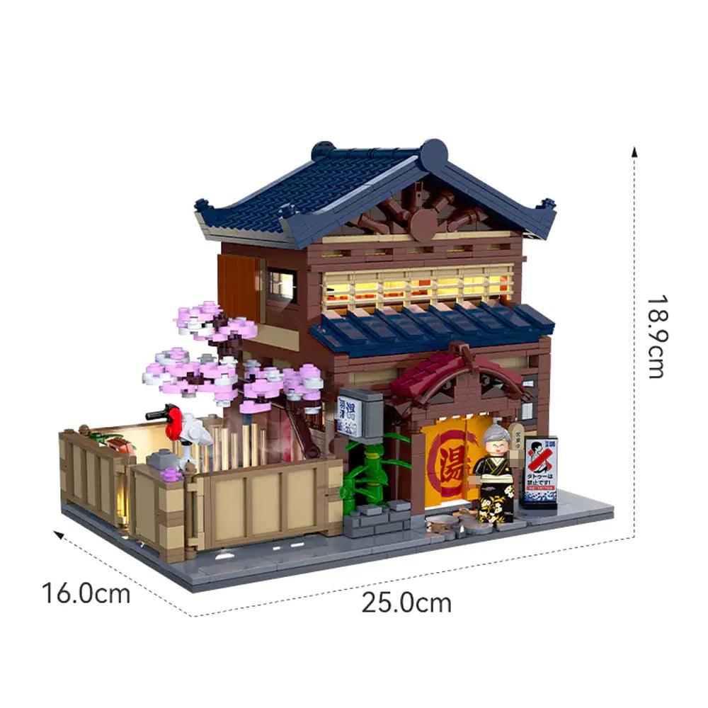 C66012 Traditional Japanese Yuzawa Soup House Modular Buildings - Image 7 of 7 | TheBrickTube