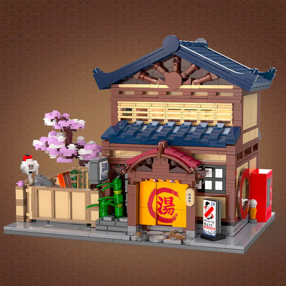 C66012 Traditional Japanese Yuzawa Soup House Modular Buildings - Image 3 of 7 | TheBrickTube