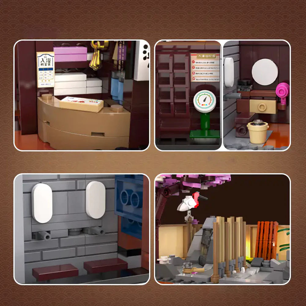C66012 Traditional Japanese Yuzawa Soup House Modular Buildings - Image 4 of 7 | TheBrickTube