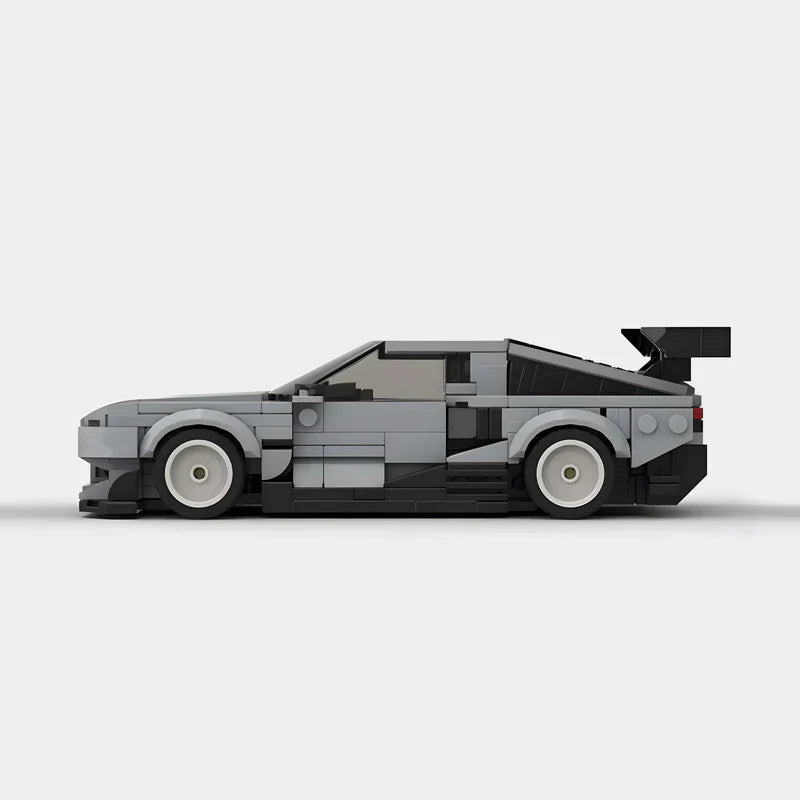 Hyundia N Vision 74 brick model - side profile view - TheBrickTube