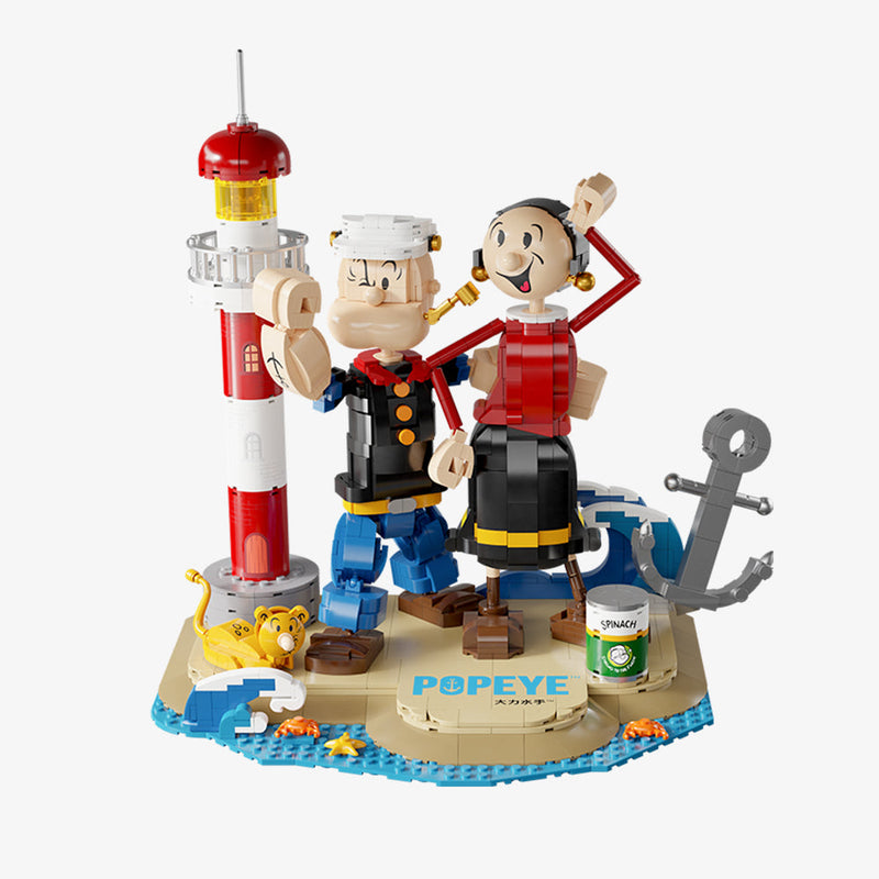 Pantasy Popeye With Olive 86401 - TheBrickTube