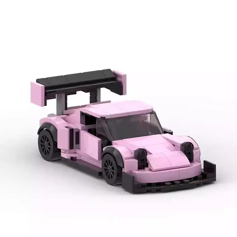 Porsche 911|Hoonipigasus brick model - detail close-up - TheBrickTube