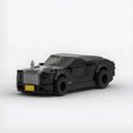 Rolls Royce Wraith brick model - front angle view - TheBrickTube