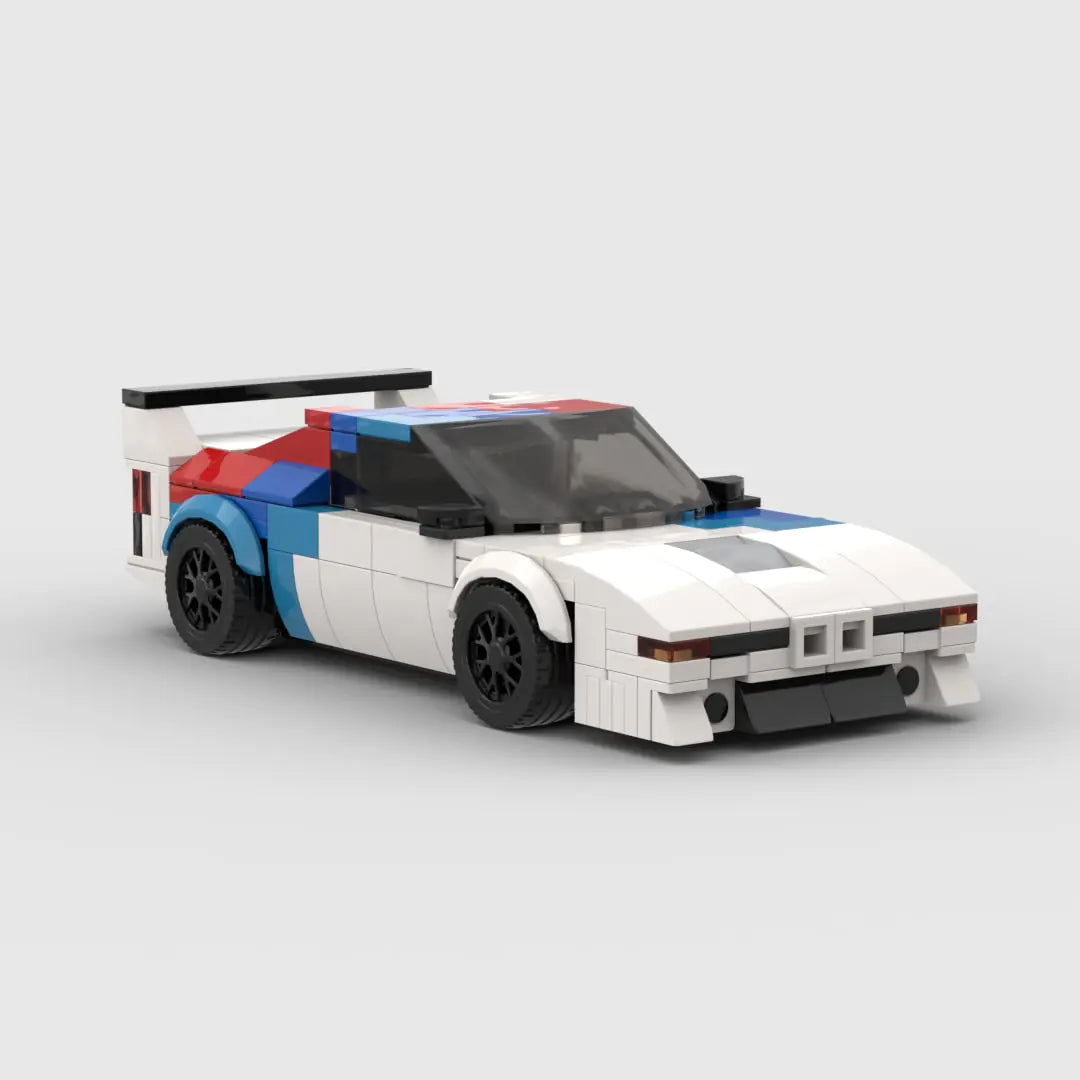 BMW M1 brick model - display view - TheBrickTube