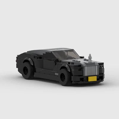 Rolls Royce Wraith brick model - complete build view - TheBrickTube