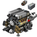 W16 Engine Building Blocks – 952PCS Technical Model - Main Image | TheBrickTube