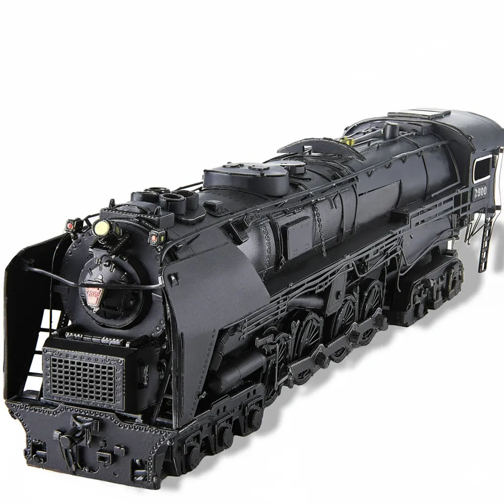 Vintage Steam Locomotive 3D Metal Puzzle – DIY Assembly Model Kit for Display & Collection - Main Image | TheBrickTube