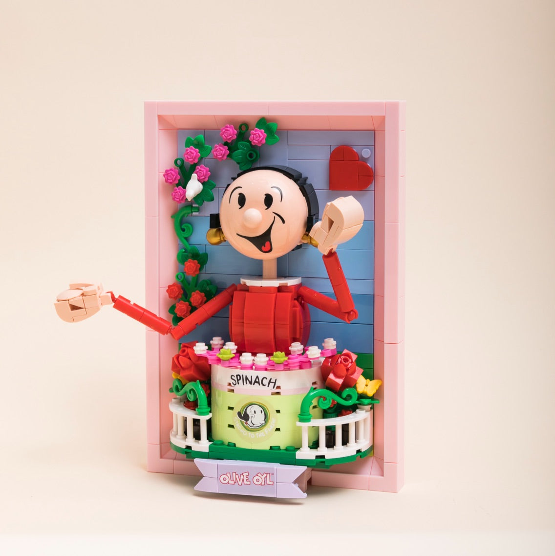 Pantasy x POPEYE 3D picture OLIVE OYL 86404 - Image 2 of 6 | TheBrickTube