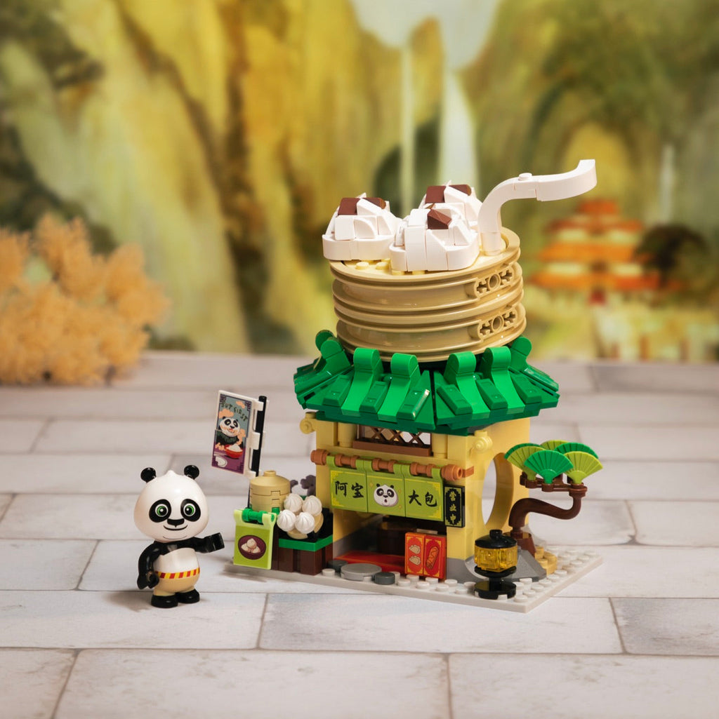 Pantasy X Kung Fu Panda Mini Street View- Po's Dumpling Shop 86505 - Image 2 of 5 | TheBrickTube