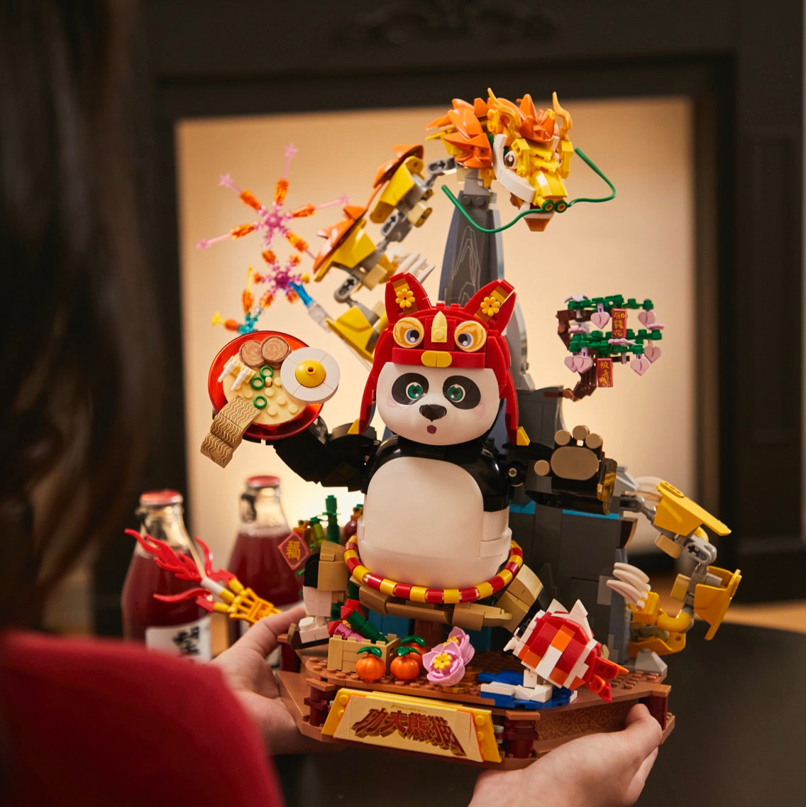 Pantasy x Kung Fu Panda Dragon Warrior Spring Festival Special Edition 86504 - Image 3 of 4 | TheBrickTube
