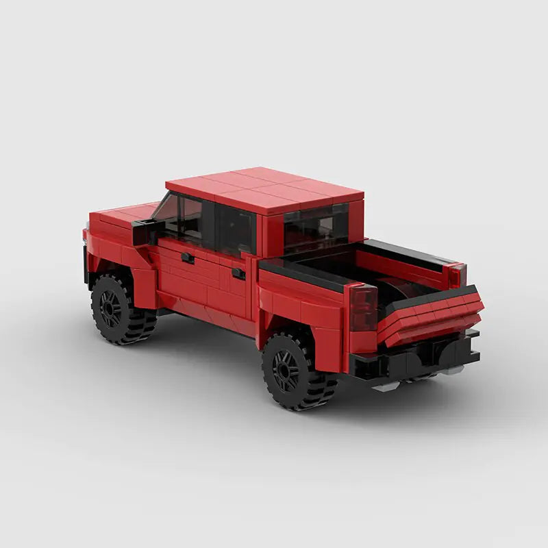 Chevrolet Silverado brick model - display view - TheBrickTube
