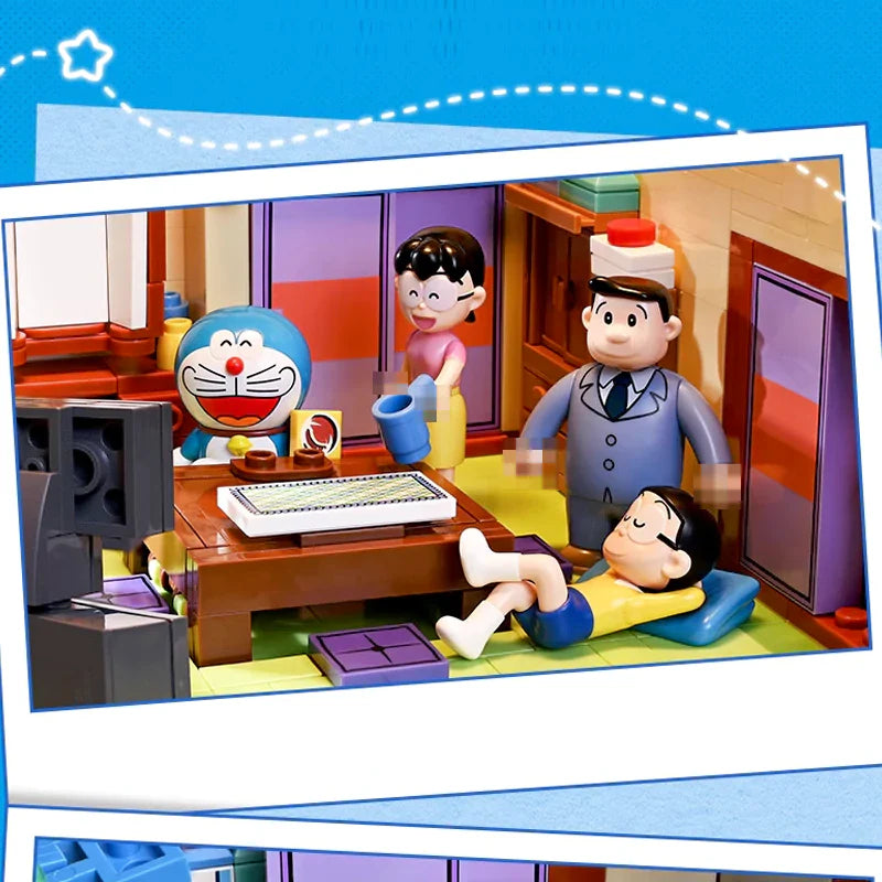 K20422 Nobi Nobita's House Movie | Modular Building Blocks - Image 13 of 15 | TheBrickTube