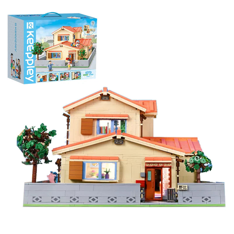 K20422 Nobi Nobita's House Movie | Modular Building Blocks - Image 15 of 15 | TheBrickTube