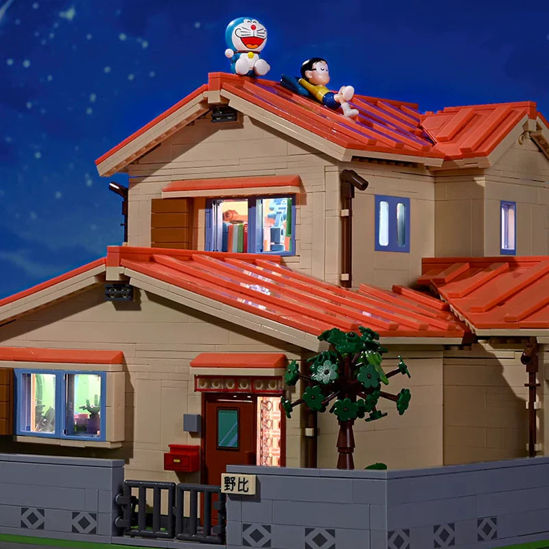 K20422 Nobi Nobita's House Movie | Modular Building Blocks - Image 4 of 15 | TheBrickTube