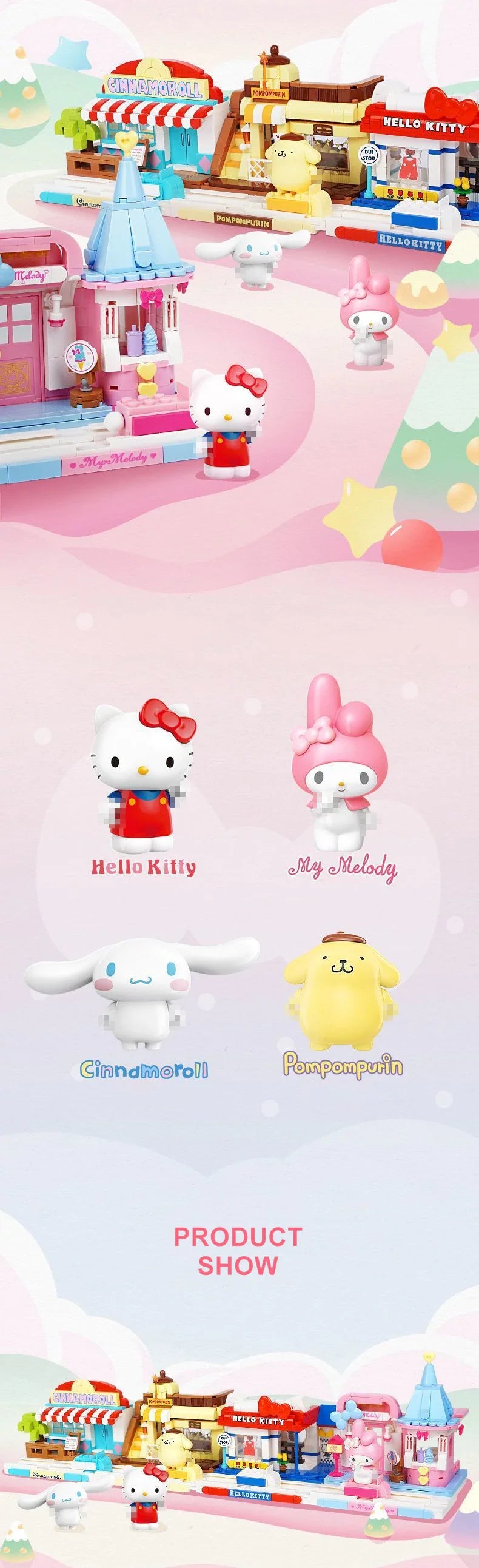 Sanrio Street View Movie & Game | Modular Building Blocks - Image 11 of 19 | TheBrickTube