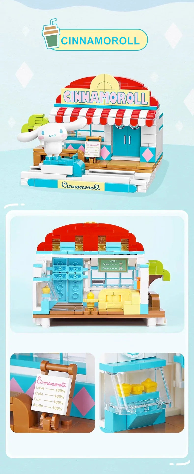 Sanrio Street View Movie & Game | Modular Building Blocks - Image 14 of 19 | TheBrickTube
