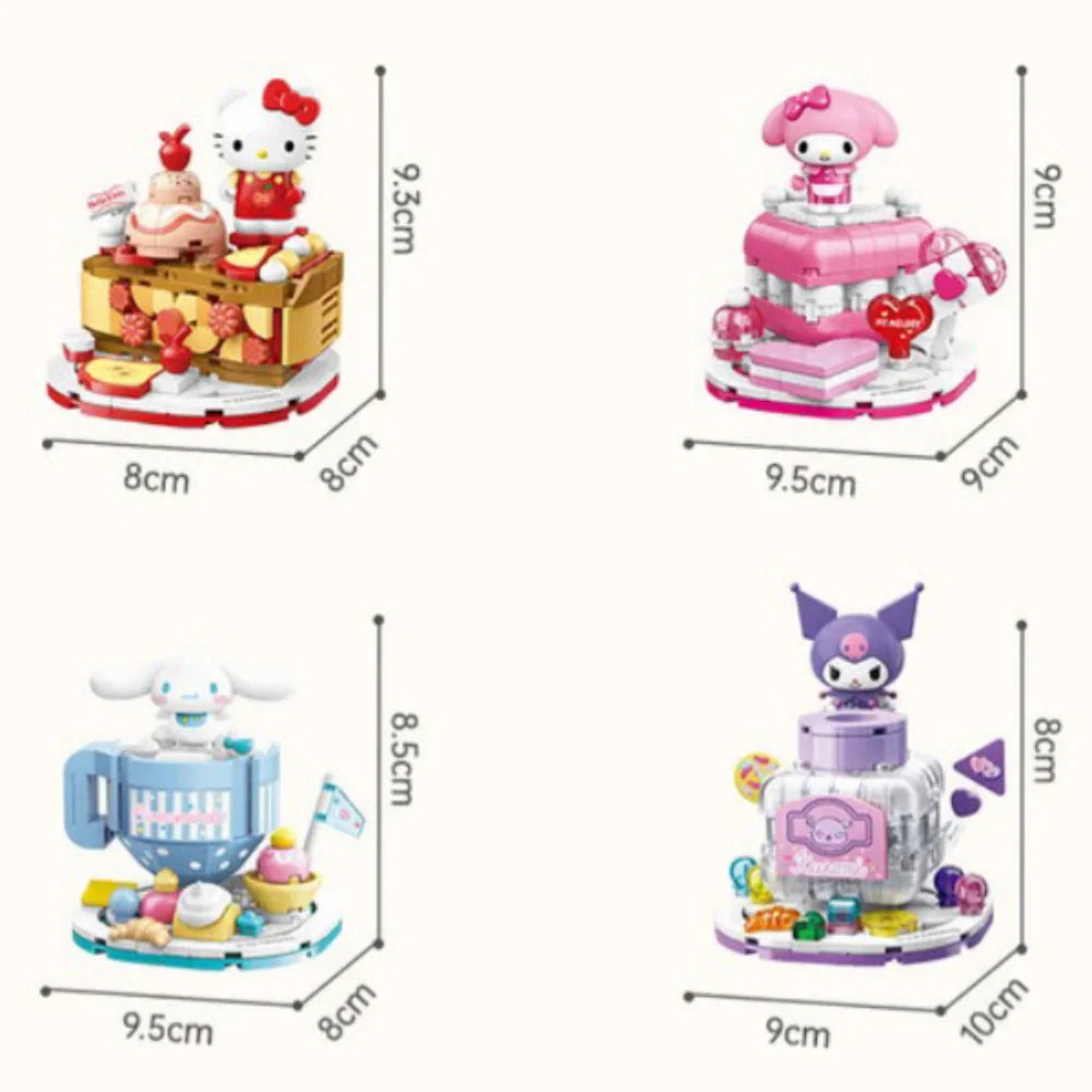 K20882 Sanrio Potted Plant Four In One Movie | Floral Building Blocks - Image 4 of 5 | TheBrickTube