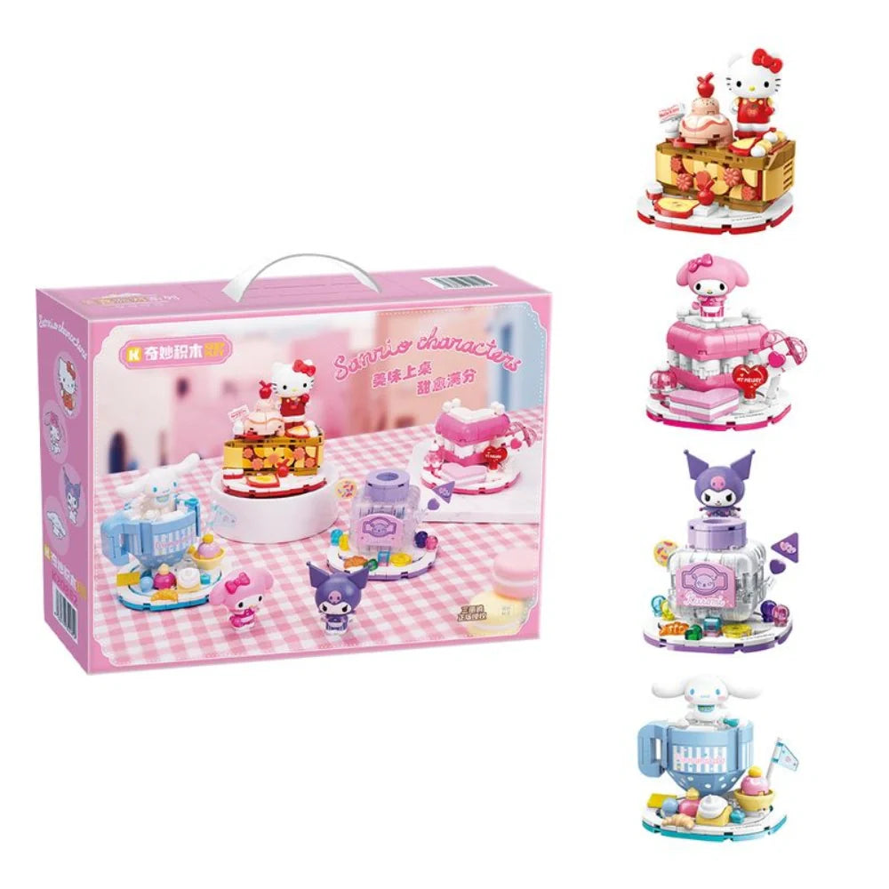 K20882 Sanrio Potted Plant Four In One Movie | Floral Building Blocks - Image 5 of 5 | TheBrickTube