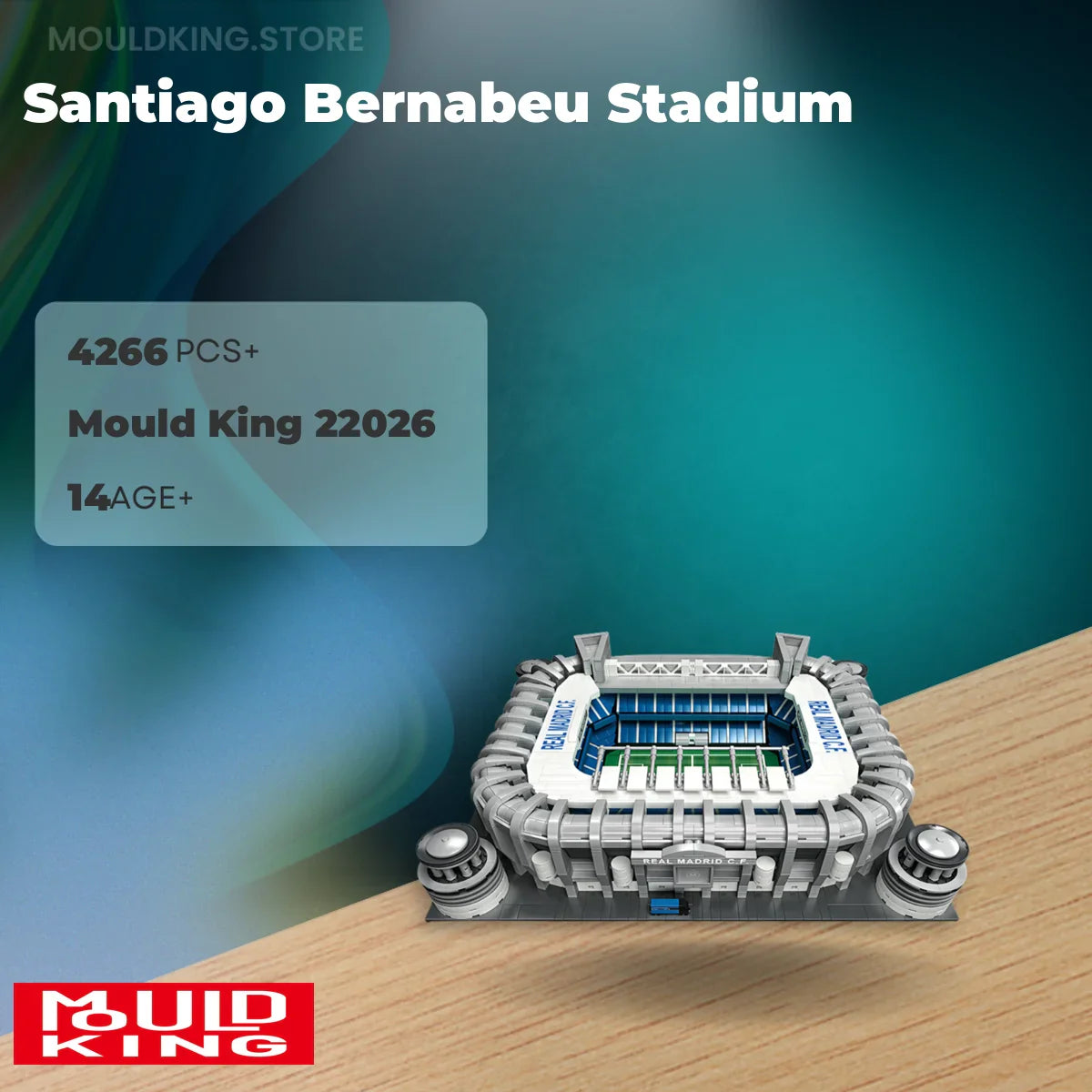 22026 Santiago Bernabeu Stadium with 4266 Pieces | Building Blocks Set - Image 5 of 5 | TheBrickTube