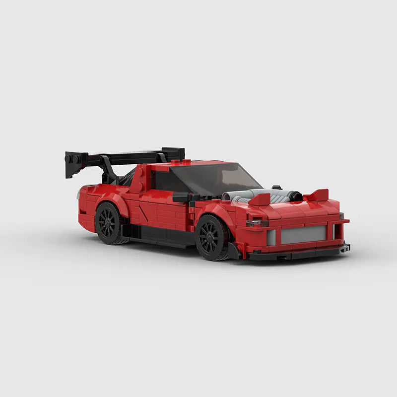 Mazda RX7 FD Modified brick model - display view - TheBrickTube