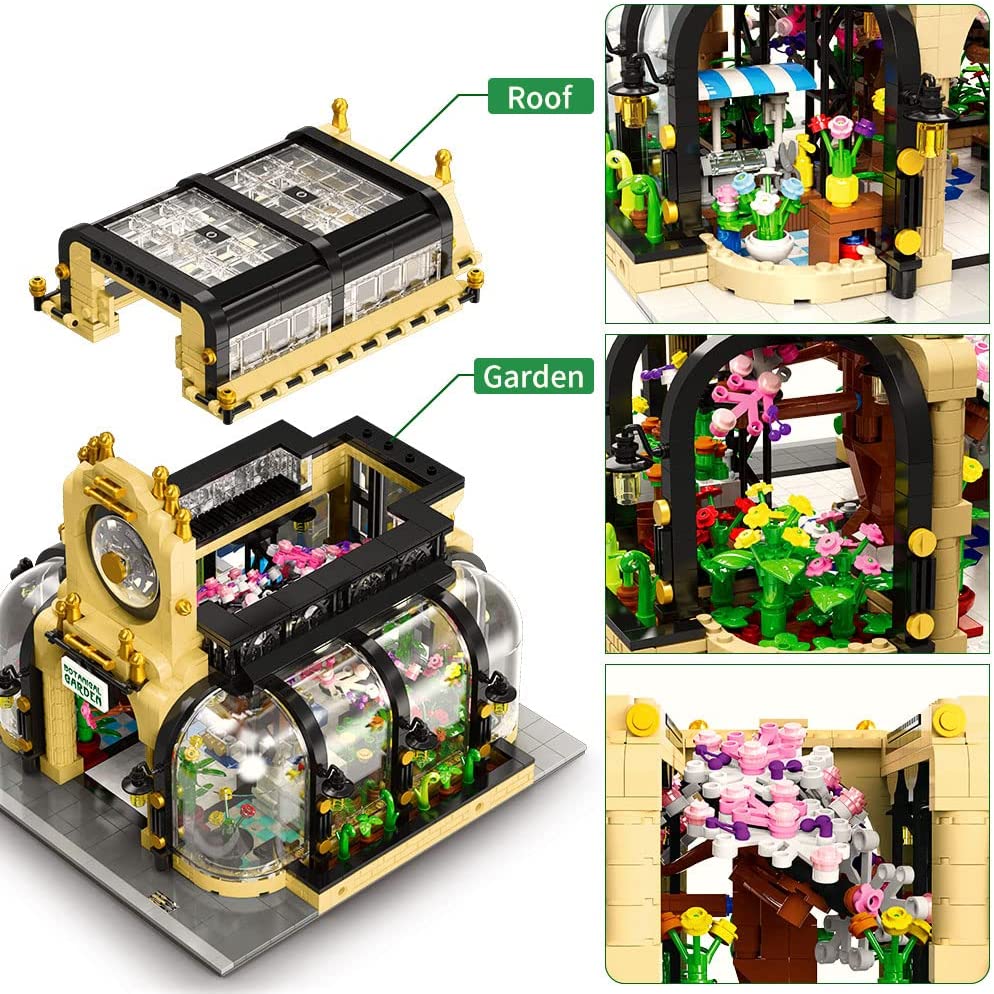 16019 The Botanical Garden MOC Block Building Set | 2,147 PCS - Image 2 of 7 | TheBrickTube