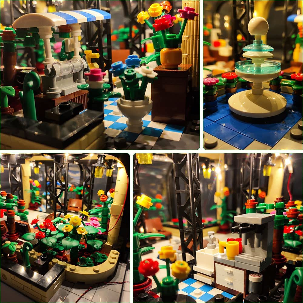 16019 The Botanical Garden MOC Block Building Set | 2,147 PCS - Image 3 of 7 | TheBrickTube